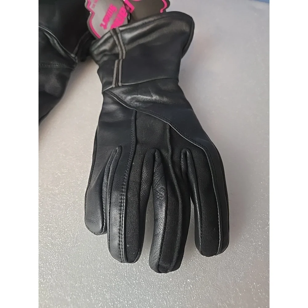 Daniel Smart DS-70 Womens Deerskin L Gloves Reflective 3M Thinsulated Waterproof